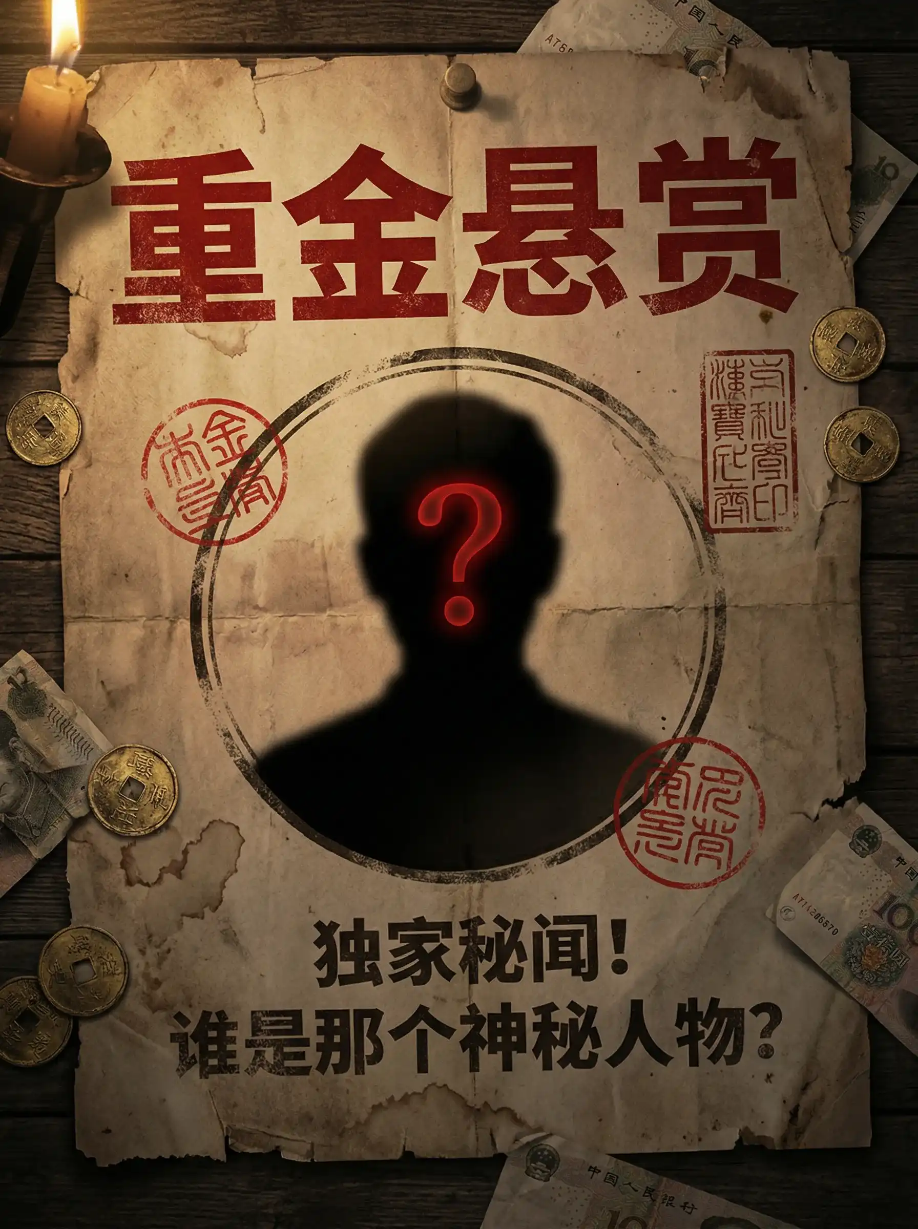 无限臀山 - 重金悬赏线索征集令